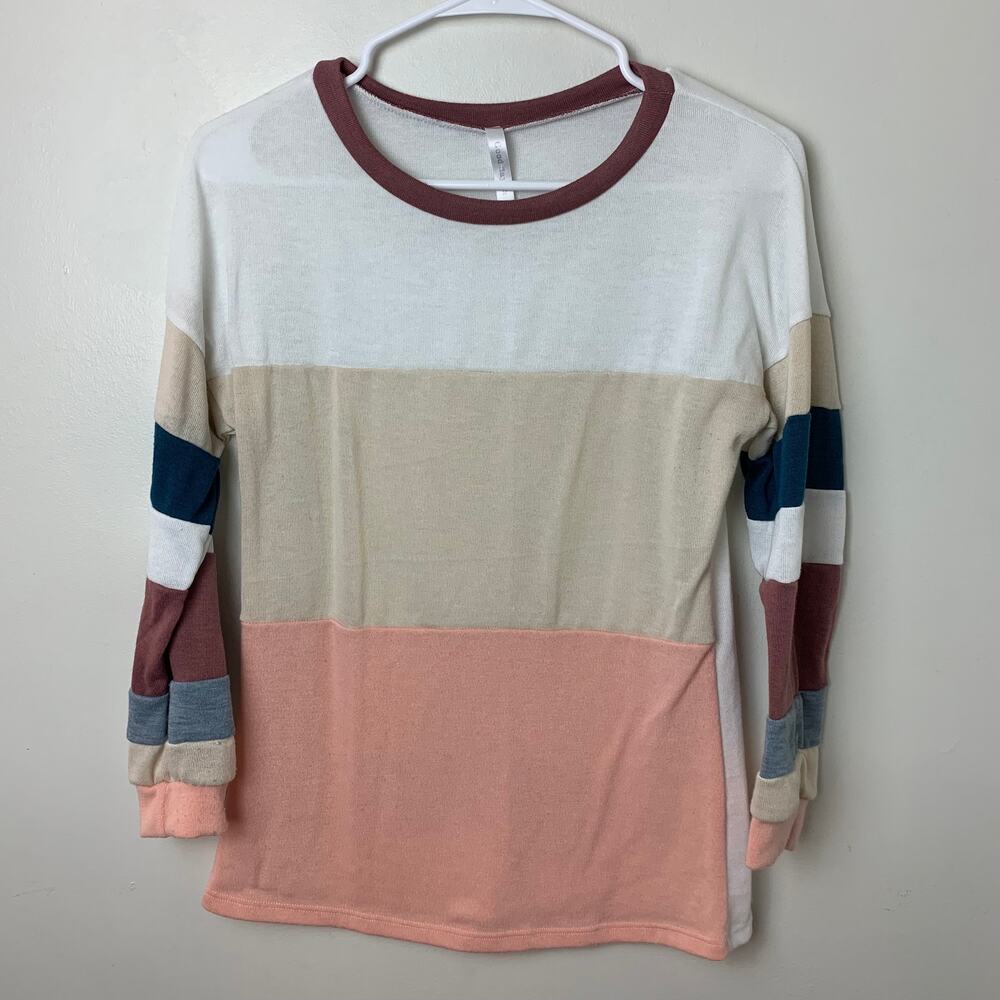 Good Day Pastel Stripe Medium Top